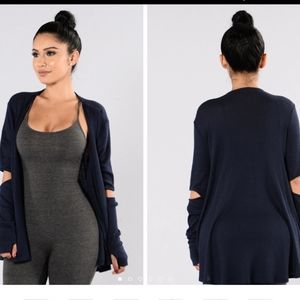 Blue Fashion Nova Sweater